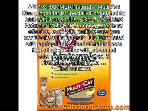 arm-&-hammer-naturals-cat-litter,-multi-cat,-18lb