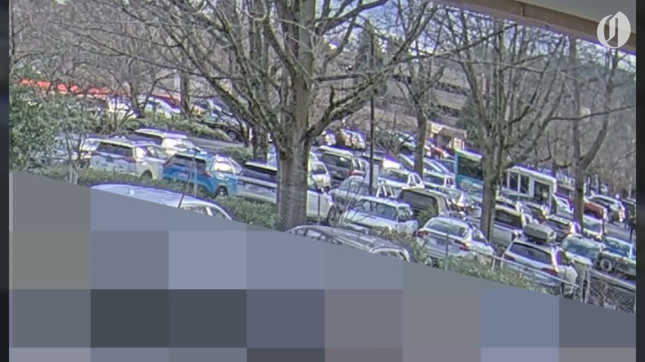 Surveillance video shows truck ramming Border Patrol car before Portland shooting