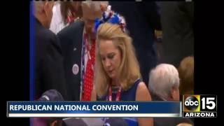 LIVE LOOK: Inside Republican National Convention before Donald Trump speech