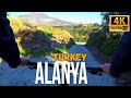 Alanya city [4k] Kestel district - Tangerine gardens Turkey - Antalya | Virtual ride a bike tour