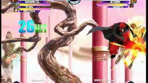 MvC2 Online (360): Brett (MSP) vs NWH Backstage (MSP) 7 .:3.1.10:.