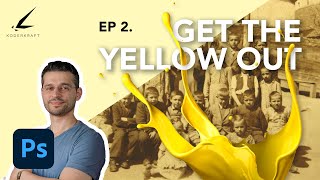 Get the Yellow Out of Old Photos Curves Levels Photoshop Tutorial 2021