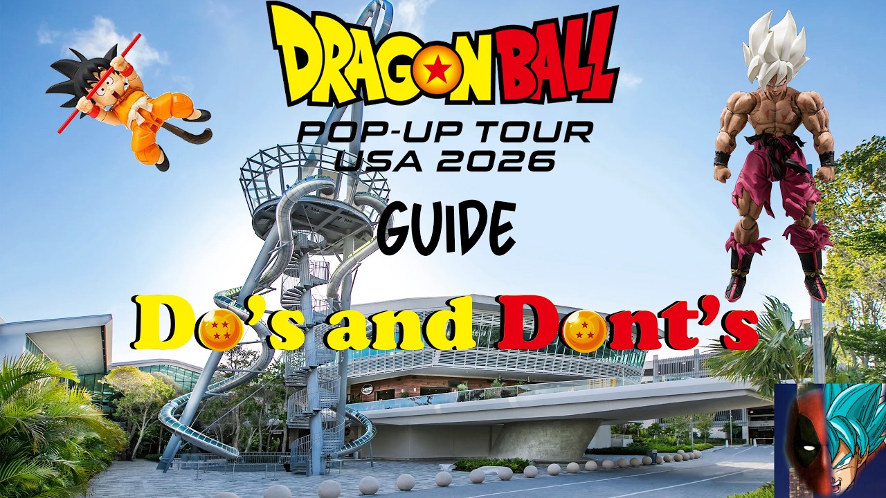 Dragon Ball Pop Up Tour 2026 Aventura Mall