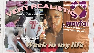 Spend a Very Realistic Week In My Life 🌸🎀 | Wayfair Store ATL + New Home + Outfits🩰+ Bunnies??