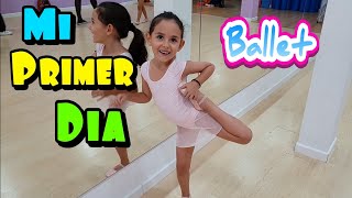 MI PRIMER DIA DE CLASE DE BAILE BALLET - HAUL DE BAILE -