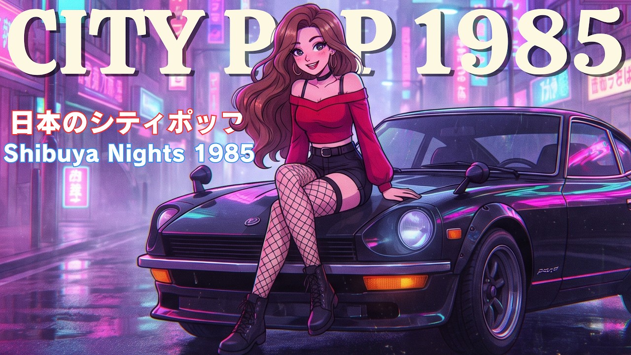 CITY POP 1985 – 日本のシティポップ | Shibuya Nights 1985 | 80s