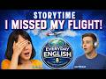👉 I Missed My Flight! 😱 (English Listening Practice Story)