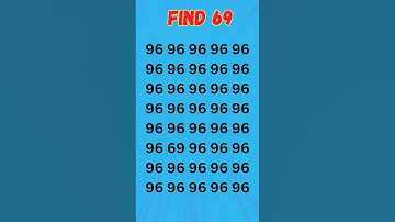 How many can find 69 in 5 seconds?  @ASQuiz-m8t #find #maths #quiz #puzzle #brainteaser #fun