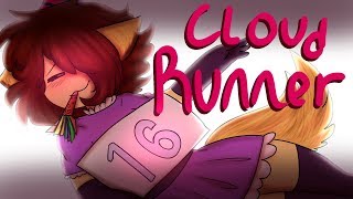 cloud runner // birthday animation meme
