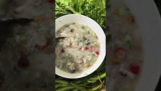 #foodshorts #food #khmerfoods #ទឹកគ្រឿងស្រែ#Rice spice