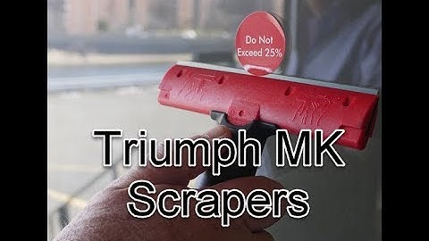 Triumph MK Scrapers