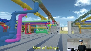 Label Guidance based Object Locating in Virtual Reality