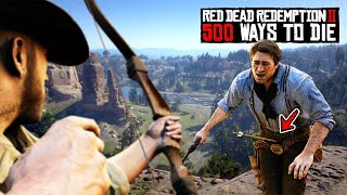 500 Ways To Die in Red Dead Redemption 2 (PART 14)