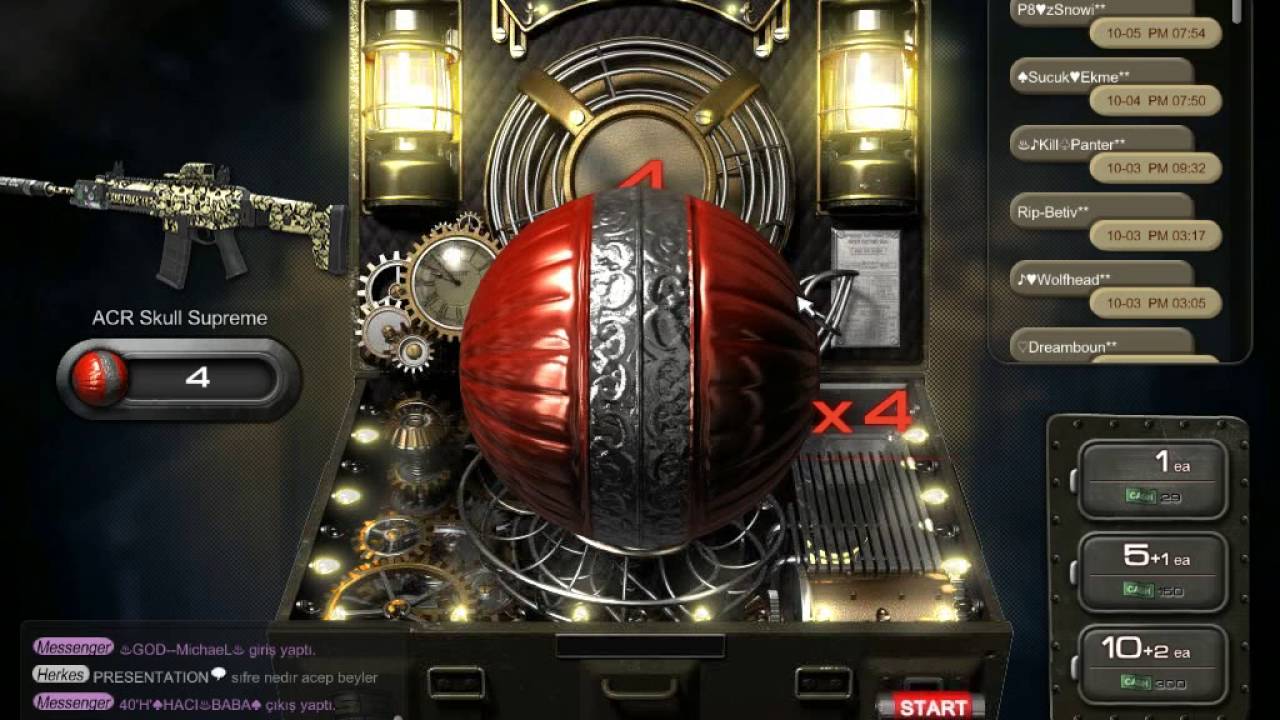 SKILL Special Force 2 Capsule win ACR Skull Supreme.