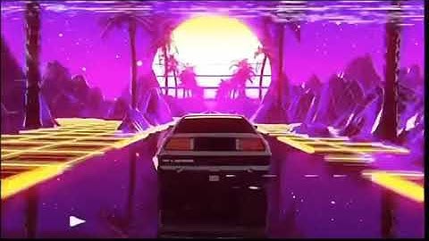 80’s looping animation I made with a Cinema 4D and After Effects .