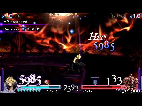 Dissidia - Cloud Vs.Gabranth + Omnislash Version 5