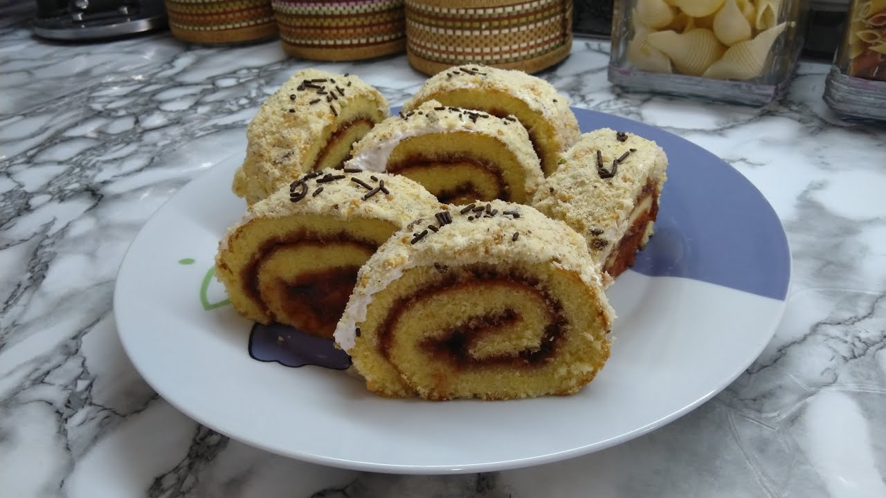 قاطو رولي بالمعجون بجنواز خفيفة وسهلة التحضير