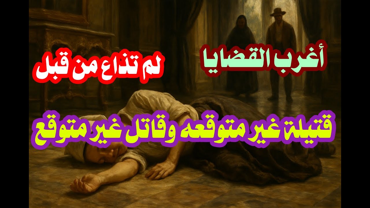 أغرب القضايا حل لغز جريمة قتل غير متوقعه والقاتل لن تتوقعوه نهائيا