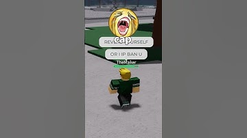 Invis Glitch Trolling this kid 😭🙏(TSB)