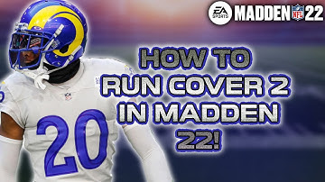 BEST DEFENSE ADJUSTMENT IN MADDEN 22 | RUN COVER 2 THE RIGHT WAY | Madden 22 Tips and tricks