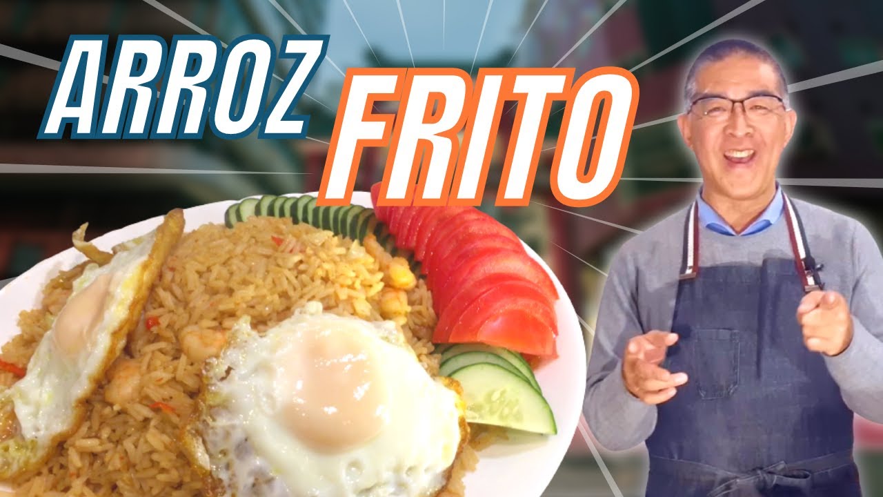 Salteado de arroz con CAMARONES 