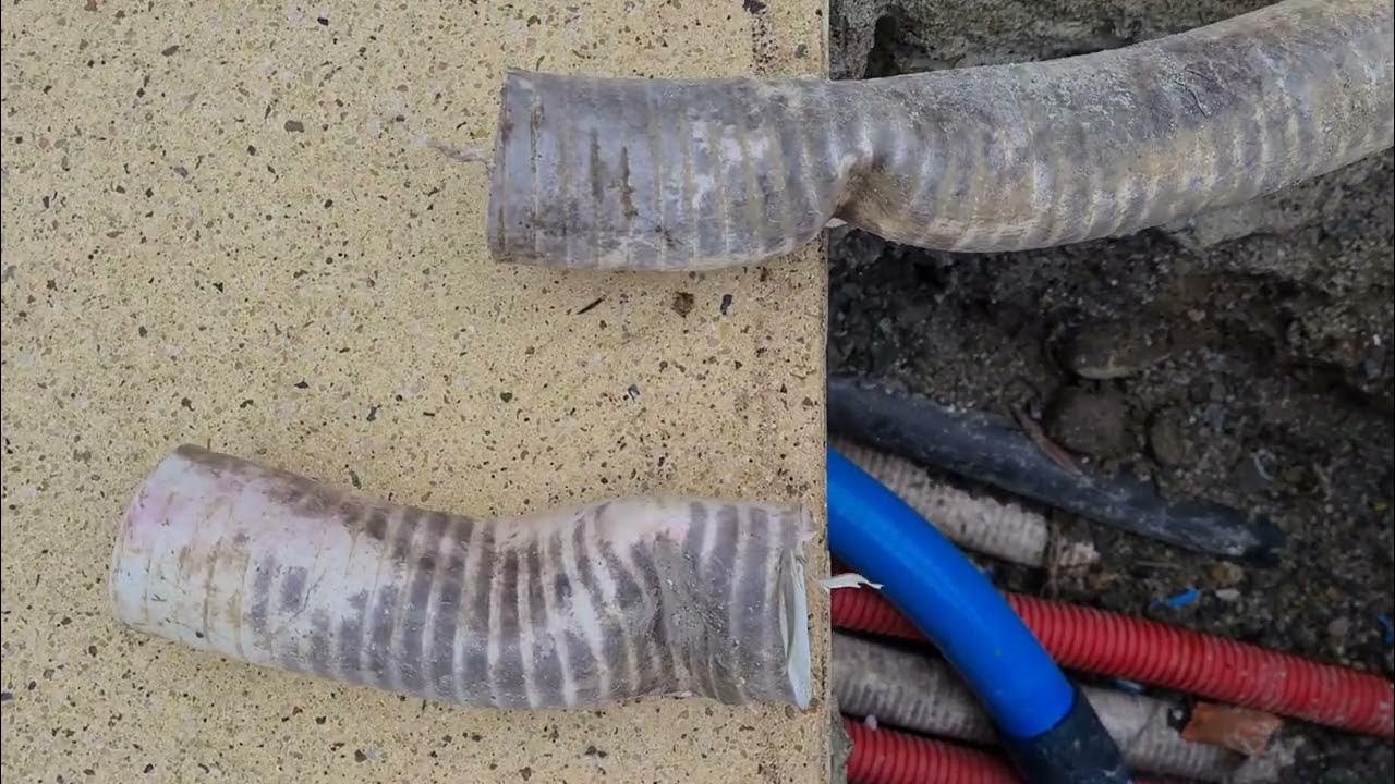 skimmer piscine bouché tuyau circulation d