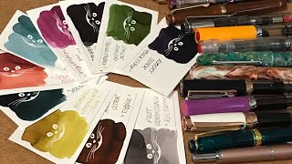 July 2023 Currently Inked Fountain Pens