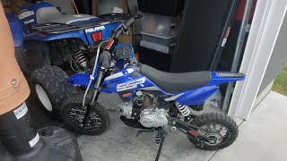 SSR 110 Pitbike review. $400 Used