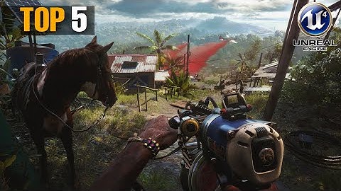 TOP 5 HIGH GRAPHIC GAMES MADE ON UNREAL ENGINE 4