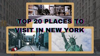 Top 20 Places to Visit in New York City: Info Flex
