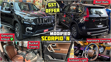Mahindra Scorpio N Z2 Base to Top Modification With Price ✅ Scorpio N Base Model Modified