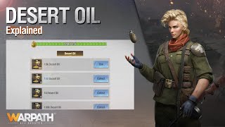 Desert Oil Explained | Warpath
Welcome to another Warpath Explained. In this video, we will take a deeper dive into Cairos Desert Oil. This video was made in collaboration with Deathwish.
00:00 Intro
00:08 Desert Oil Refinery
00:26 Oasis Town Missions
00:48 Map Building Technology
►SUBSCRIBE NOW for MORE #Warpath content
►Turn on notifications (Hit the bell!)
JOIN THE COMMUNITY
Facebook: https://www.facebook.com/playwarpath/
Twitter: https://twitter.com/play_warpath
Instagram: https://www.instagram.com/playwarpath/
Discord: https://discord.gg/playwarpath
Reddit: https://www.reddit.com/r/PlayWarpath/ Desert Oil Explained | Warpath