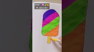 🍆🩷🫛🍊🍦 satisfying creative colours # shorts video # please subscribe 🙏🏻