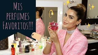 MIS PERFUMES FAVORITOS!!!/TAG DE LOS PERFUMES #Arylovers