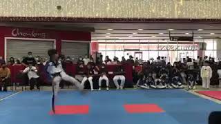 2022 Malabon Taekwondo Championships : LEBRON JAMES ALEMANIA Gold Medal Speed Kicking Event