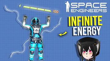 Infinite Engineer Energy Trick Without Using a Ship, Space Engineers