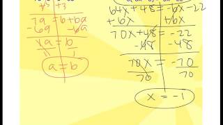 Solving equations review fall 2016