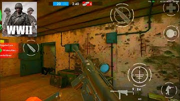 World War heroes : WWE FPS: Walkthrough gameplay part 1: IOS ANDROID || ISH NAZIM ||