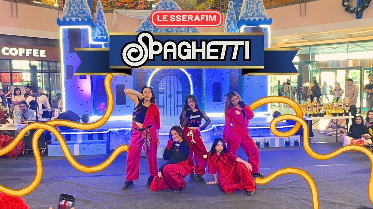 INTRO + SPAGHETTI - LE SSERAFIM Dance Cover By aerglo | enSync DC