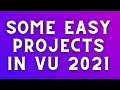 Easy Projects of CS619 FAll 2021 | Some easy projects of final semester 2021 | Cs619 projects