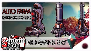 No Man's Sky Origins: руководство для начинающих Как добывать газ и минералы Автоматизированная ферма Капитан Стив Н.М.С.