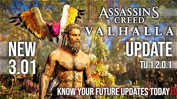 New Assassins Creed Valhalla 3.01 Update Patch Notes TU 1.2.1 🌩 Gaming News 2021