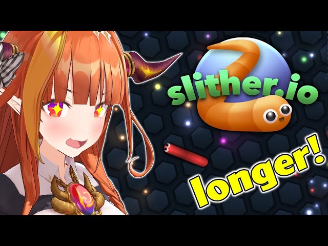 【slither.io】初めてのミミズびよーーーーーーーーん【桐生ココ/ホロライブ】のサムネイル