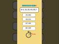 Number series #4#reasoning #ssc