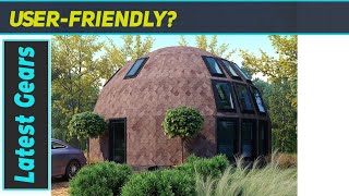 Moon House 33' DIAM Dome FRAMING KIT D33H-986, Dark Brown | Ultimate Dome Frame for Your Dream
