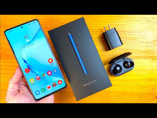 Samsung Galaxy Note 10 Lite Unboxing & First Impressions! class=