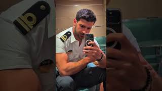 Handsome Captain energy. Privileged to sail with this legend- Nicola Vivarelli #aesthetic #fitness