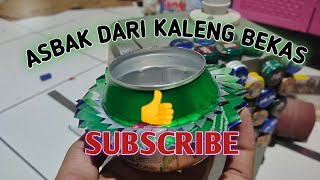 Asbak Dari Kaleng Bekas Minuman