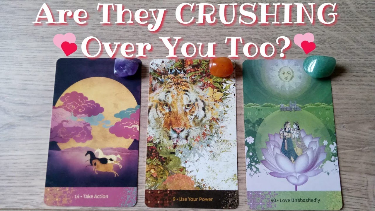 🥰Is Your Crush 💕CRUSHING💕  Over You Too? 😘 Pick a Card 💗 How  Do They See You? 💌 How Do They Feel? 🥰