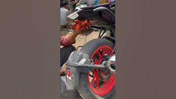 MT-15 V3.0 tail tidy install  #tailtidy #trending #shorts #short